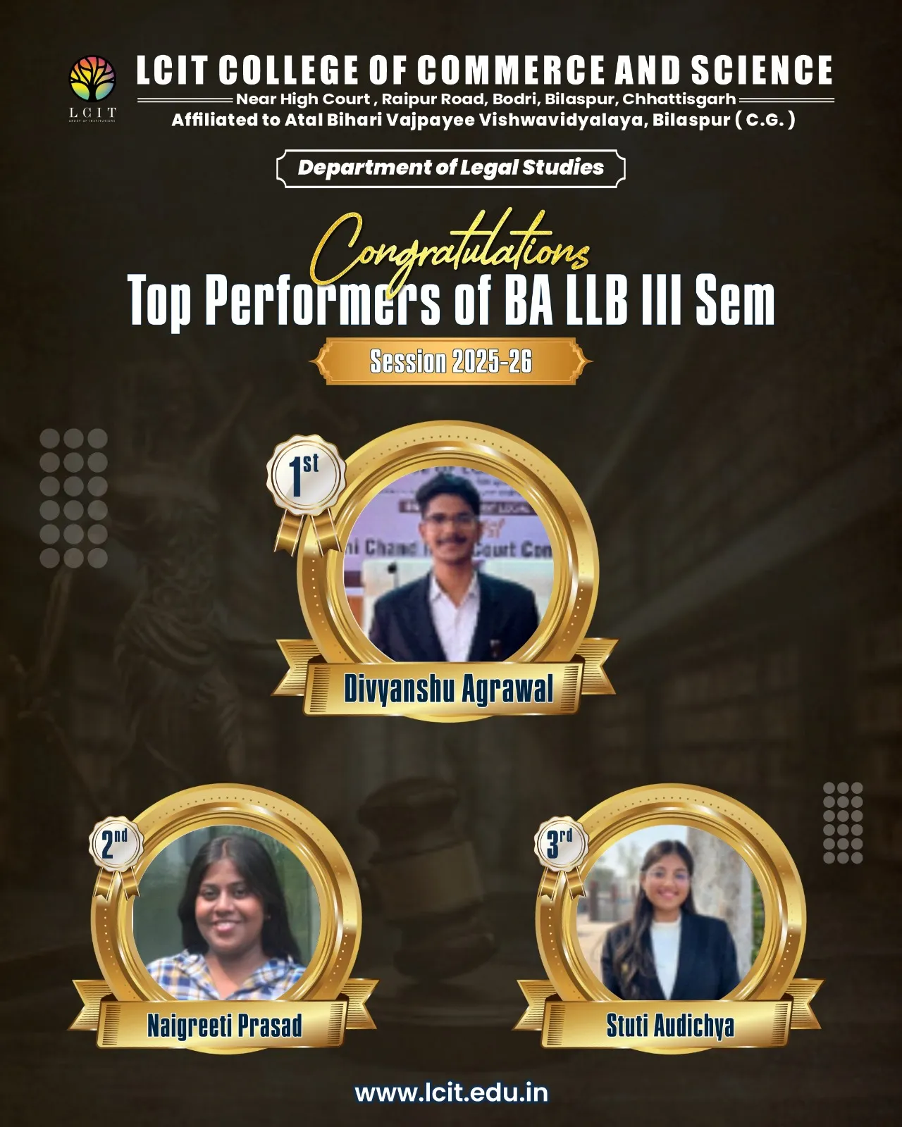 BA LLB III Sem Aug 2026